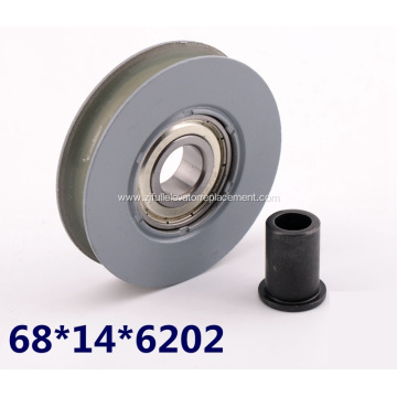 68mm Door Hanger Roller for Fujitec Elevators 68*14*6202Z